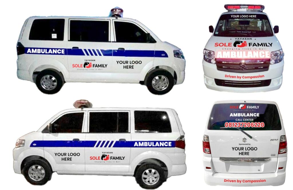 sponsoring an ambulance